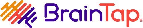 The logo for braintap.